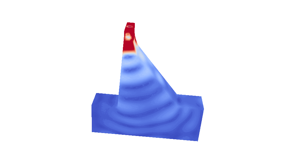Three-dimensional seismic imaging of a dam-rock foundation interface